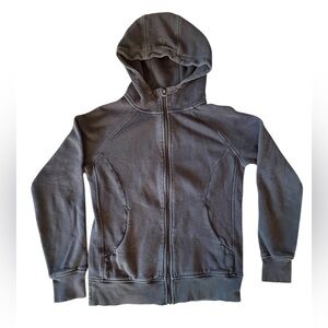 Dark Gray Zip Up Hoodie Size Small
